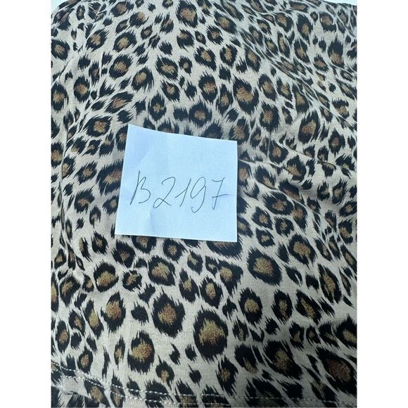 BCBG Maxazria Bohemian Cheetah Print Wrap Dress Size M - Picture 16 of 16